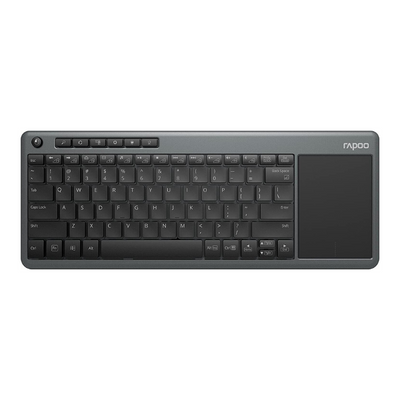 Bezprzewodowa klawiatura Rapoo K2600 z touchpadem, bezprzewodowa 2,4 GHz przez USB