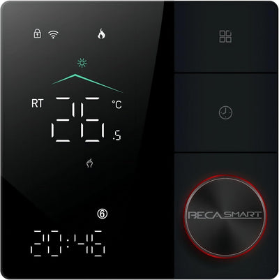 BecaSmart Series 18 WiFi-Thermostat kompatibel mit Alexa, Google, Tuya