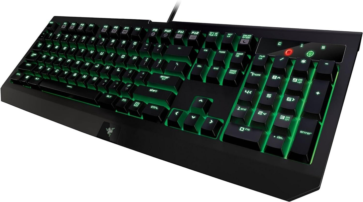 Razer Blackwidow Ultimate 2016 – Mechanische Gaming-Tastatur Clicky Green Switch