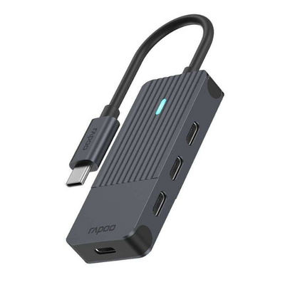 Koncentrator Rapoo UCH-4002 USB-C na USB-C